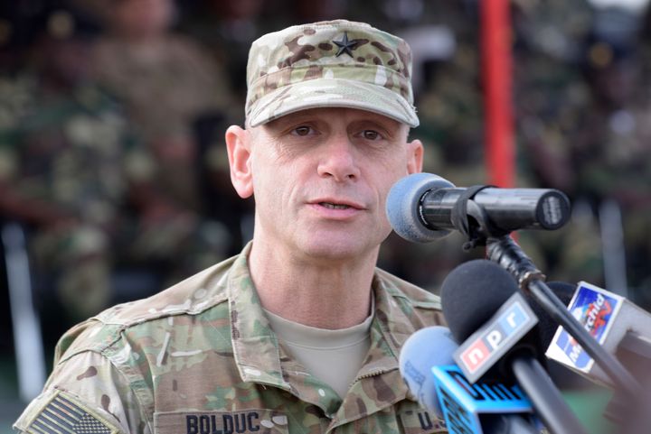 US Brigadier General Donald C. Bolduc