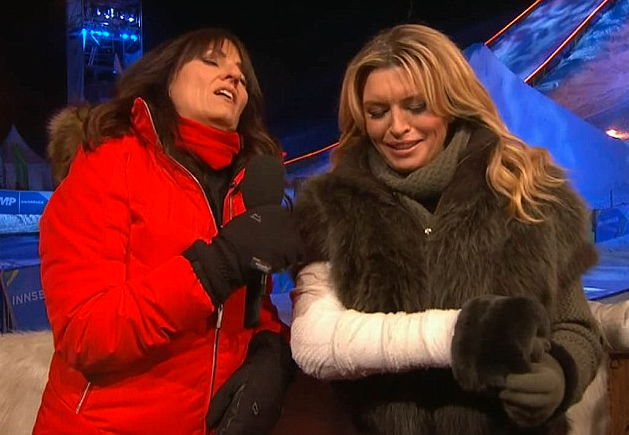 Tina Hobley was one of the several contestants injured on this year's series