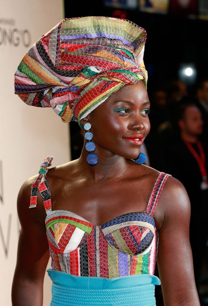 Lupita Nyong'o Is Wearing African-Style Head Wraps, But Is She Wearing Them  Well? : Goats and Soda : NPR