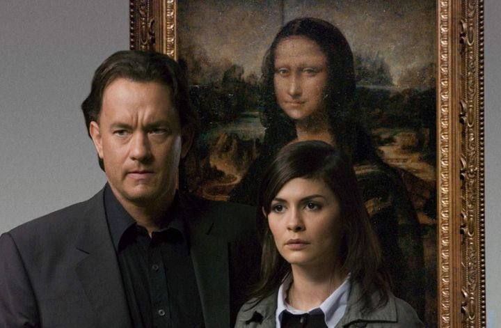 <strong>Tom Hanks starred with Audrey Tautou in the film of 'The Da Vinci Code'</strong>