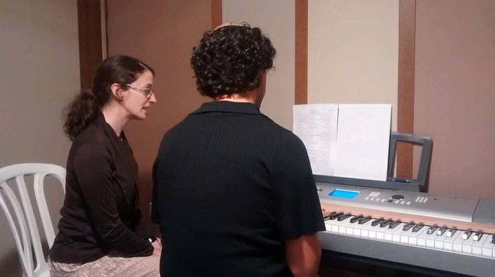 Count the Stars' Avital Macales working with arranger Amit Ben Atar