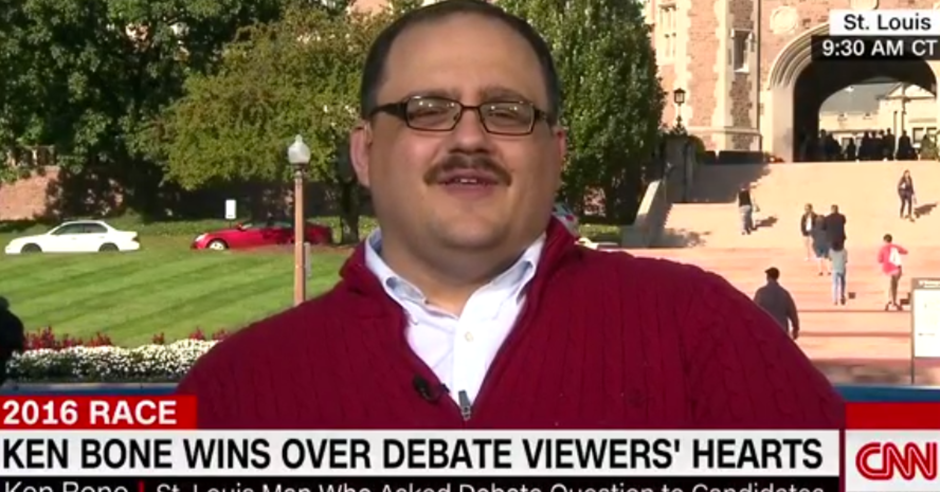 Kenneth Bone, Who Ripped His Olive Suit Pre-Debate, Is All Of Us | HuffPost