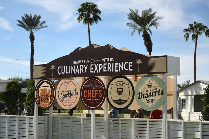 The Culinary Experience at Desert Trip 2016.