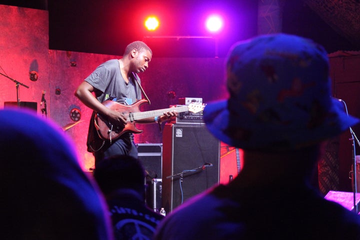 Zimbabwe-based Afro-funk band Mokoomba performed Friday night. 