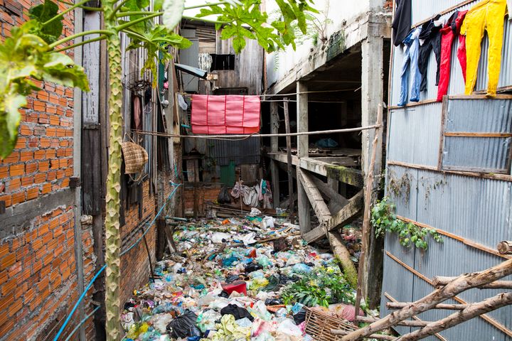Living amongst the trash in Shanty Town Spirit
