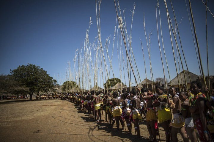 To take part in the annual Reed Dance ceremony South African girls have to undergo testing to prove they are virgins Cultural activists say the practice of virginity testing is protected by the constitution while critics say the tradition is discriminatory.