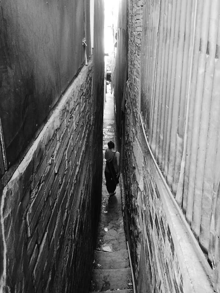 The alleyway to Shanty Town Spirit