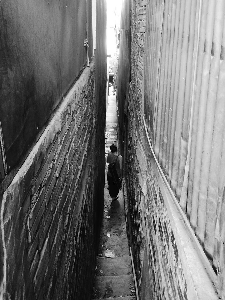 The alleyway to Shanty Town Spirit