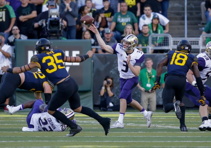 Jake Browning has been a revelation for the undefeated and fifth-ranked Huskies.