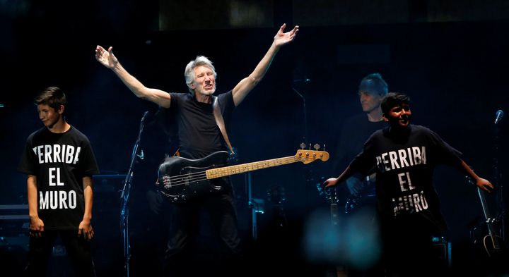 Roger Waters performs at Desert Trip.
