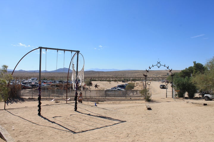 The grounds at Joshua Tree Music Festival. 