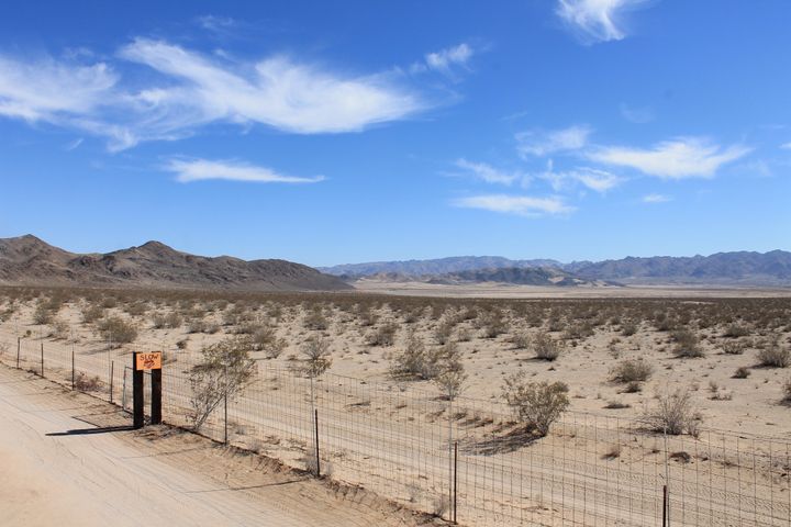 The Joshua Tree Music Festival grounds was situated within the beautiful desert. 