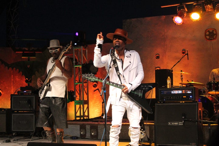 RonKat Spearman ofKatdelic on Saturday Night. He previously performed alongside George Clinton and P-Funkfor 10 years. 