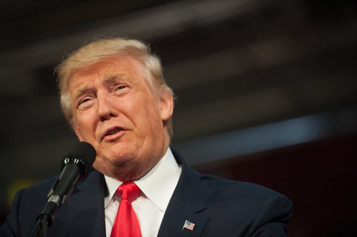 Republican presidential nominee Donald Trump is attempting to deflect questions about his own treatment of wom