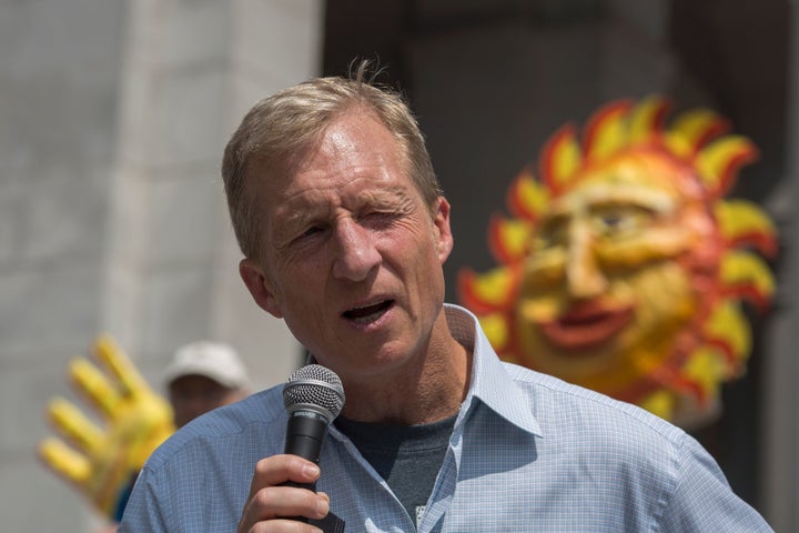 Billionaire environmentalist Tom Steyer is the biggest super PAC donor in the 2016 election.