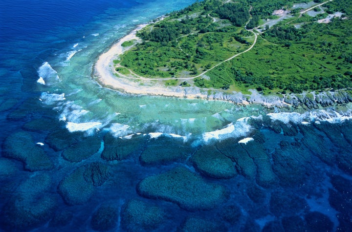 A blue-water cape on Efate, one of Vanuatu's main islands.