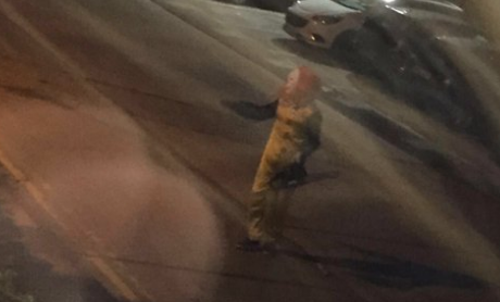 <strong>Police received reports of a 'killer clown' wielding a chainsaw at members of the public at Brunel University </strong>