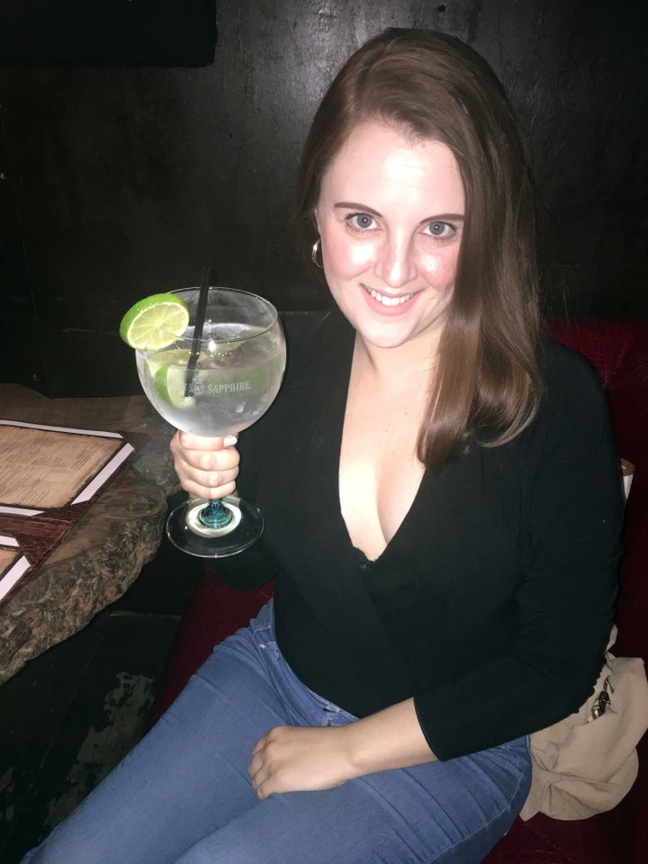 Gemma Patten before her diagnosis