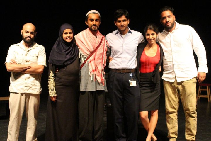 Cast of "A Muslim in the Midst" by Anand Rao