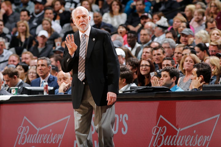 Gregg Popovich said before the 2016 season that he would support his players' decision to protest during the national anthem if they chose to do so.