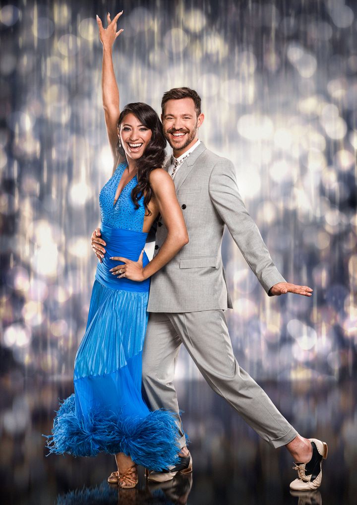<strong>Will Young was partnered with Karen Clifton on 'Strictly'</strong>