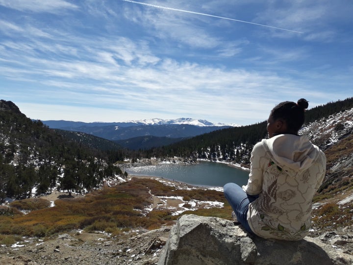 <p>View at the base of St. Mary's Glacier (Photo by Sarah Liberatore)</p>