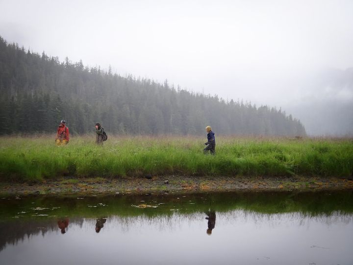Oakes' field crew during their Alaskan research expedition in 2012.