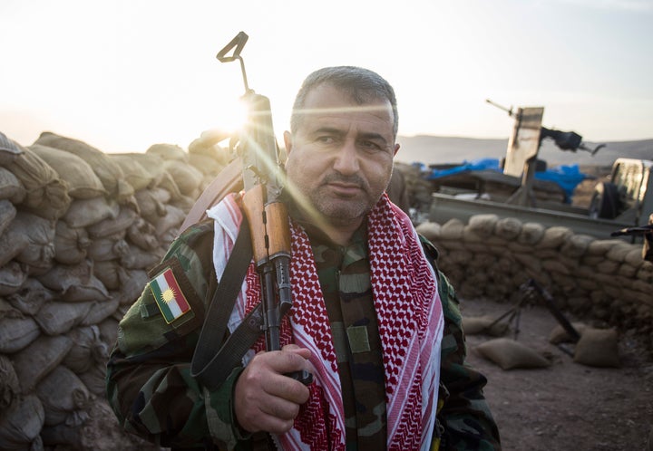 Peshmerga fighters stepped in, assuming greater power, after ISIS arrived in Mosul.