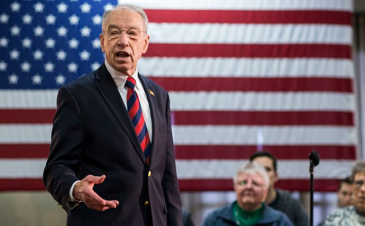All presidents say bad things, so what's the big deal with Donald Trump? -- Chuck Grassley, basically.