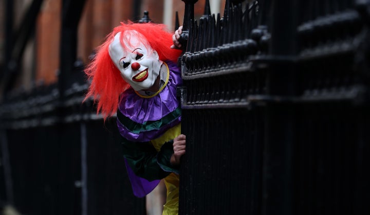 Police forces across the country are responding to reports of 'killer clown' pranks. (File image).