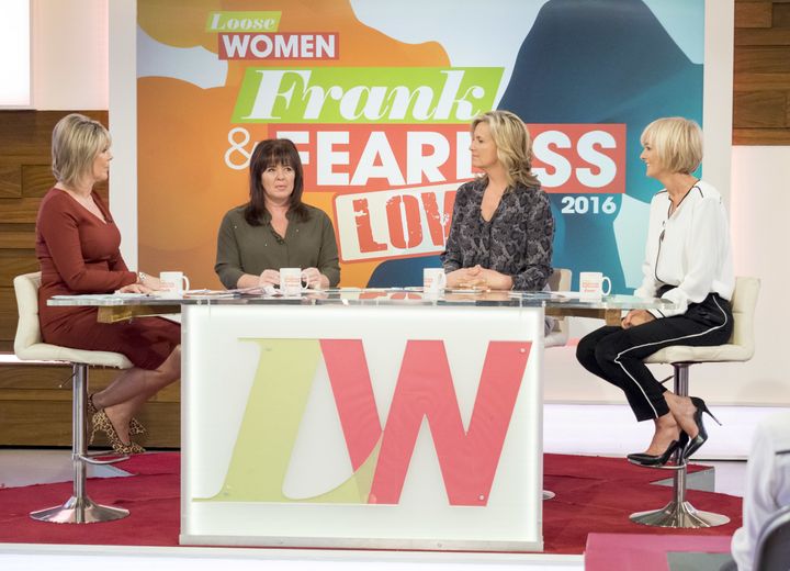 Ruth made the comments on 'Loose Women'