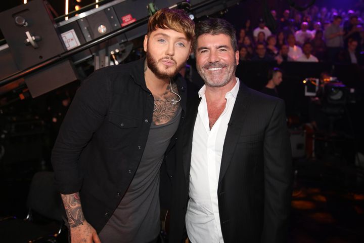 James recently re-signed with Simon Cowell's Syco record label