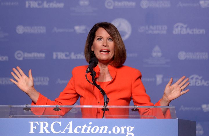 Michele Bachmann says Christians need to vote for Donald Trump in order to avoid a wave of sexual assaults.