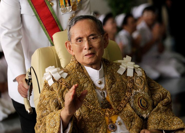 <strong>Thailand's King Bhumibol Adulyadej died on October 13.</strong>