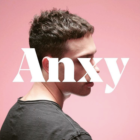 A sample cover of Anxy, a mental health magazine hoping to launch in 2017.