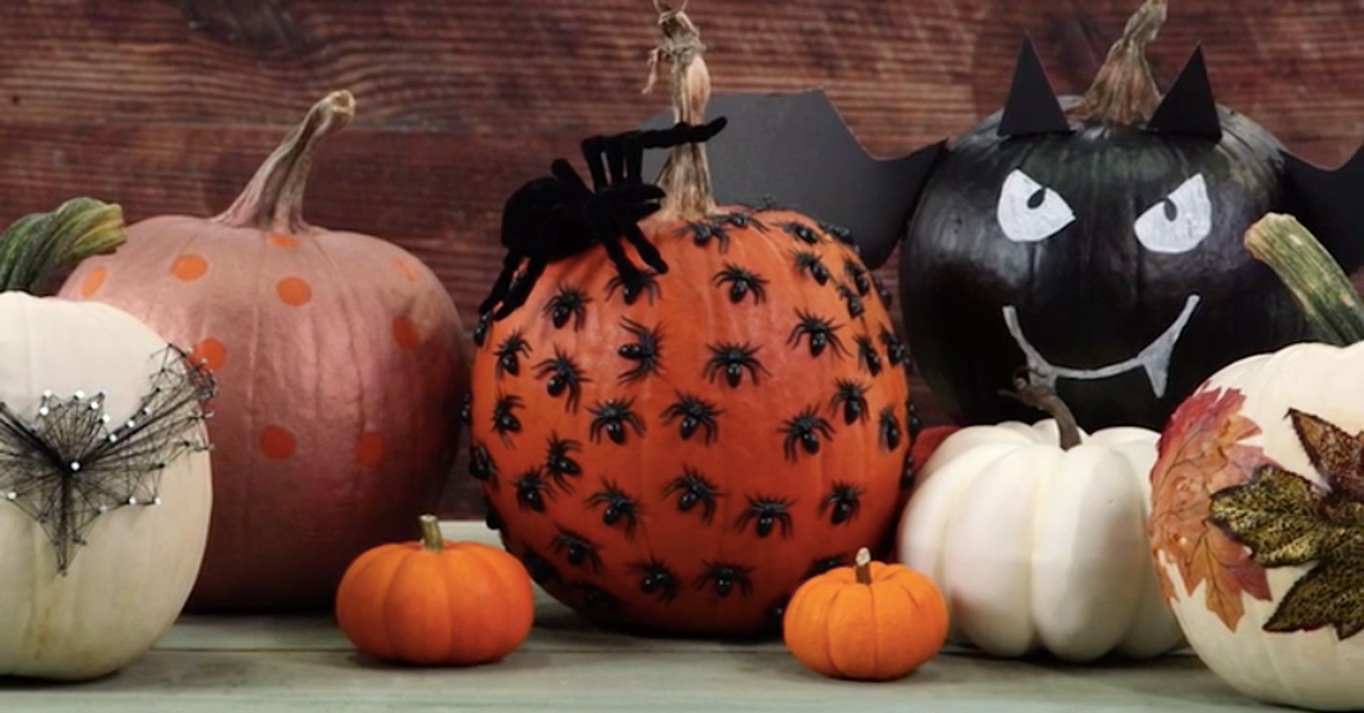 These Brilliant No-Carve Pumpkin Ideas Make Halloween Easy | HuffPost