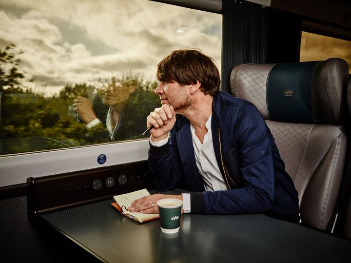 <strong>Alex James has teamed up with GWR for their campaign to get people writing</strong>