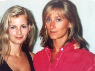 Lisa Boyne (left) pictured with Sonja Morgan, now a "Real Housewives of New York" cast member.