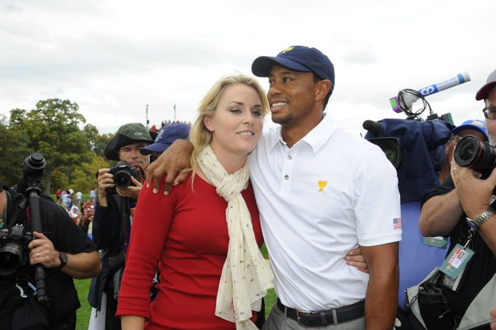 Vonn was frequently seen <a href="https://www.huffpost.com/entry/lindsey-vonn-squirrel-tiger-woods-video_n_4040635" role="link" class=" js-entry-link cet-internal-link" data-vars-item-name="cheering Woods on at golf tournaments" data-vars-item-type="text" data-vars-unit-name="57ffb615e4b0e8c198a69e94" data-vars-unit-type="buzz_body" data-vars-target-content-id="https://www.huffpost.com/entry/lindsey-vonn-squirrel-tiger-woods-video_n_4040635" data-vars-target-content-type="buzz" data-vars-type="web_internal_link" data-vars-subunit-name="article_body" data-vars-subunit-type="component" data-vars-position-in-subunit="8">cheering Woods on at golf tournaments</a> during their relationship. 