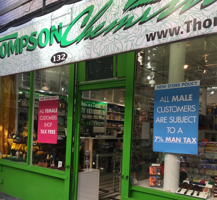 Thompson Chemists in New York City's Soho neighborhood.
