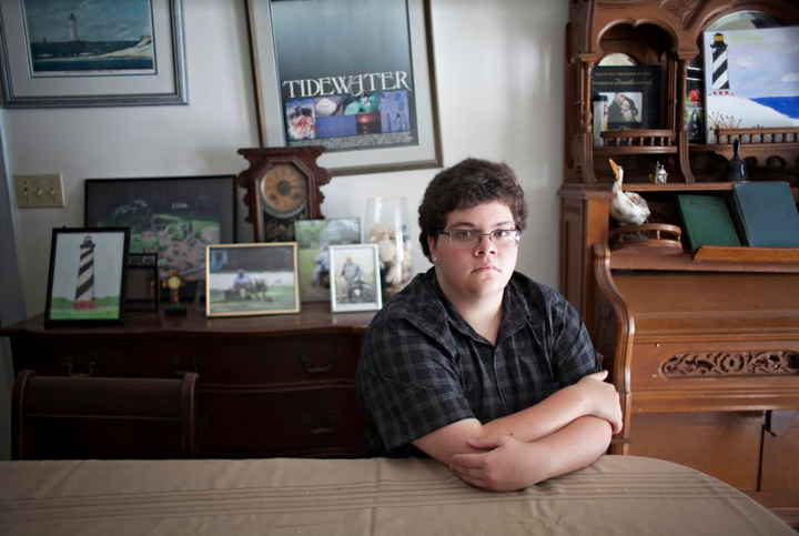 Gavin Grimm sued his school board after it barred him from the boys' bathroom.