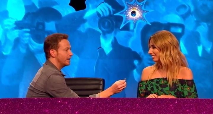 Joe Swash popped the question to Stacey Solomon on 'Celebrity Juice'