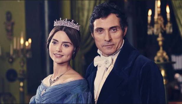 Viewers have voiced their appreciation for 'Victoria' starring Jenna Coleman and Rufus Sewell (above)