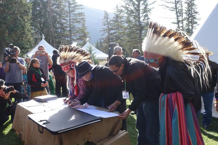 Buffalo Treaty Signing 