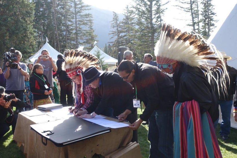 Buffalo Treaty Signing