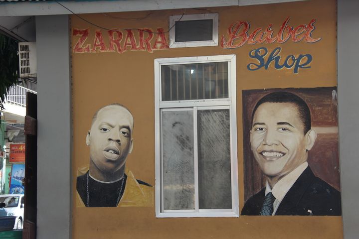 Barbershop at Livingstone & Pemba Street