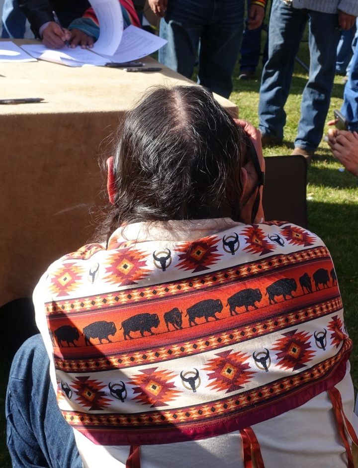 Buffalo Shirt at Treaty Signing