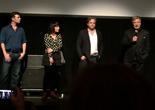 John Buffalo Mailer , Meira Blaustein, Michael Mailer and Alec Baldwin