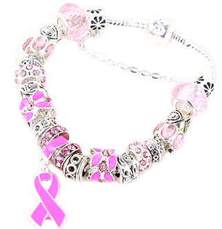 Pink Ribbon Bracelet