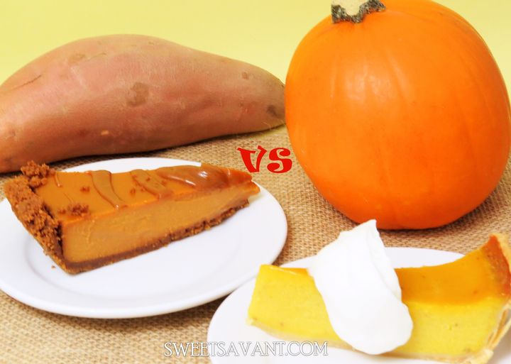 Pie Vs Pie Sweet Potato Vs Pumpkin Huffpost Contributor